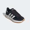 Sneaker ADIDAS SPORTSWEAR "RUN 70S 2.0", Gr. 38,5, schwarz-weiß (core schwarz, core weiß, core weiß), Leder, Textil, sportlich, Schuhe, inspiriert vom Design des SL72