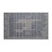 Gray 60 x 36 x 0.08 in Area Rug - East Urban Home Machine Washable Area Rug GSIX03574 | 60 H x 36 W x 0.08 D in | Wayfair