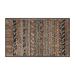 Brown 72 x 48 x 0.08 in Area Rug - East Urban Home Machine Washable Area Rug Polyester/Chenille | 72 H x 48 W x 0.08 D in | Wayfair