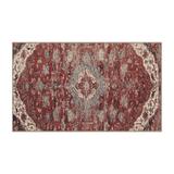 Brown 72 x 48 x 0.08 in Area Rug - East Urban Home Machine Washable Area Rug Polyester/Chenille | 72 H x 48 W x 0.08 D in | Wayfair