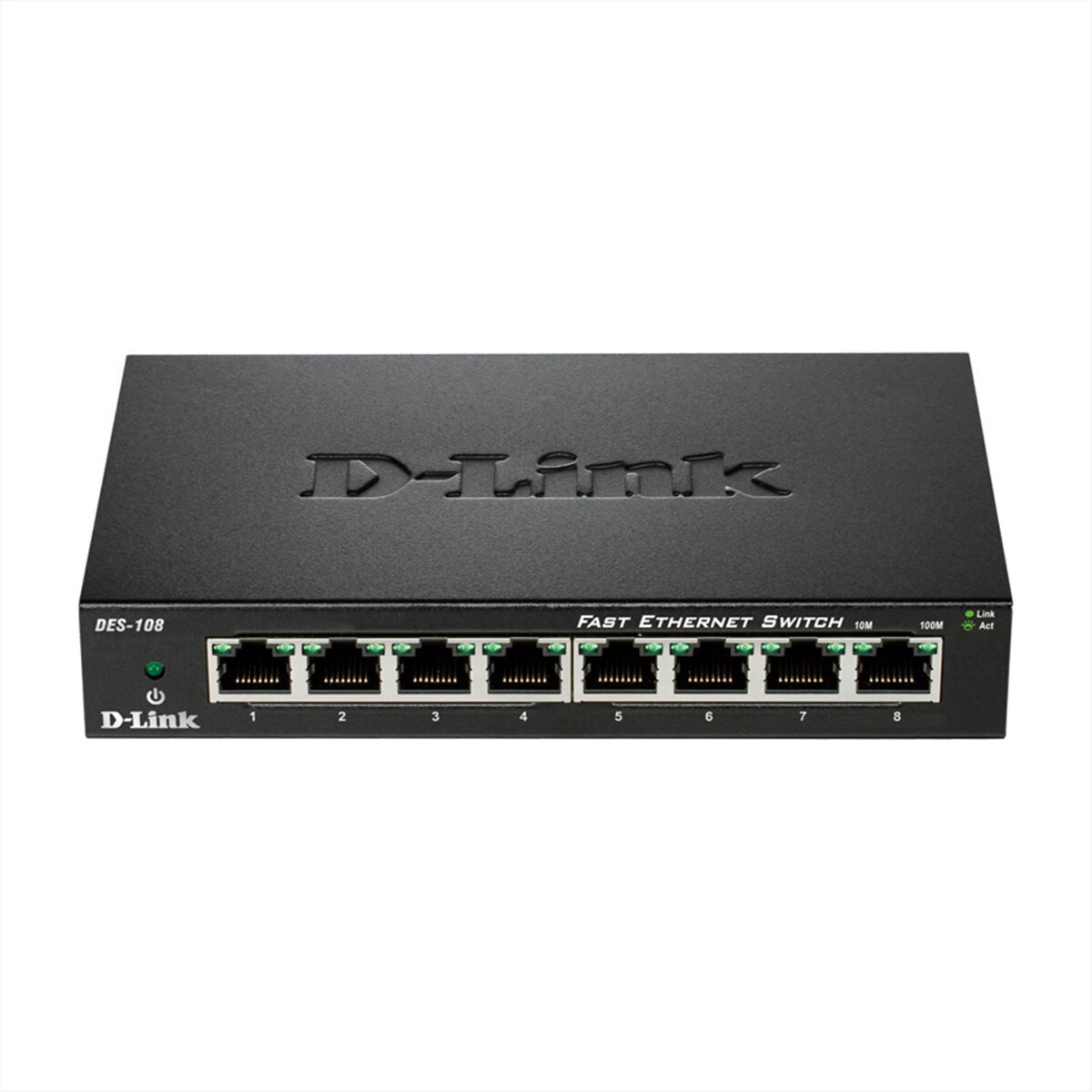 D-Link DES-108/E, 8 Pt. 10/100 Switch Image