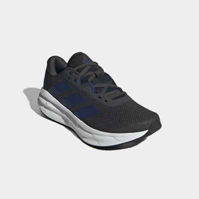 Laufschuh ADIDAS PERFORMANCE "GALAXY 7", Gr. 46, grau (carbon, dunkelblau, core schwarz), Textil, Synthetik, sportlich, 