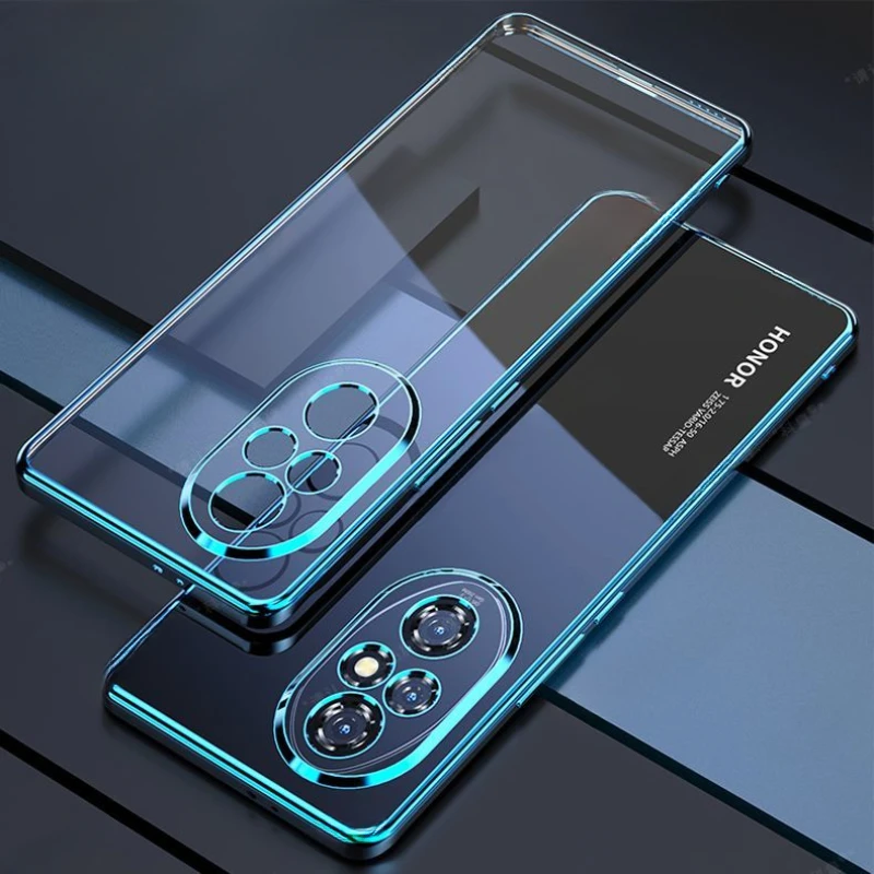 Für Huawei Honor 200 Pro Galvanik Telefon Fall Für Honor 200 200Pro Objektiv All-inclusive Silikon Soft Shell Abdeckung Image