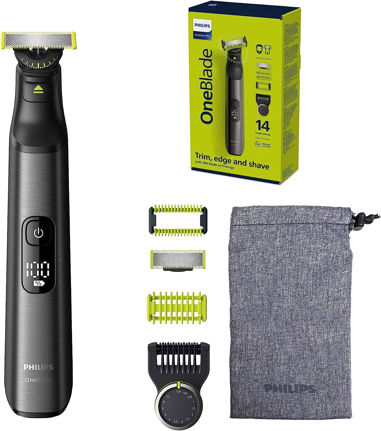 Philips OneBlade Pro 360 per viso e corpo 1 St