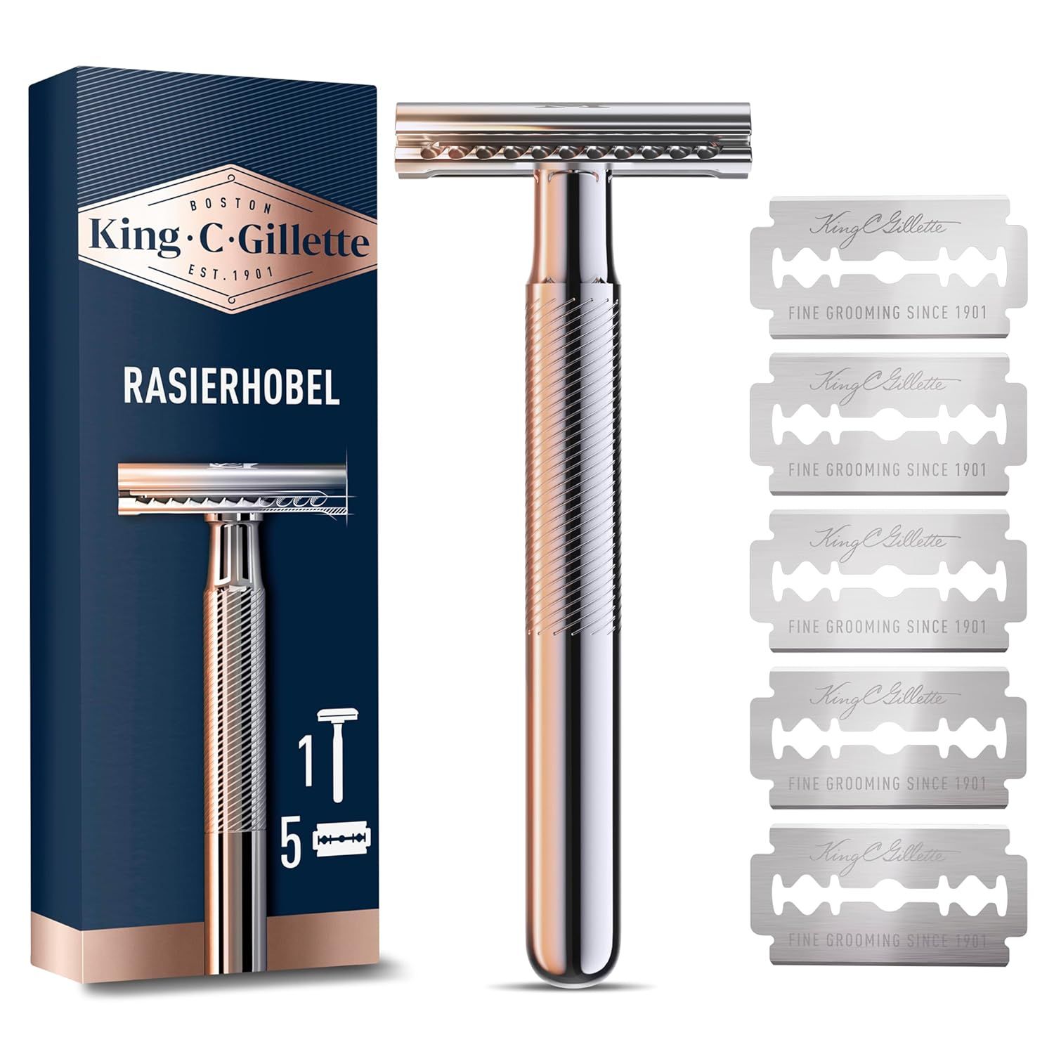 Re C. Gillette rasoio di sicurezza per uomo 1 pz Altro