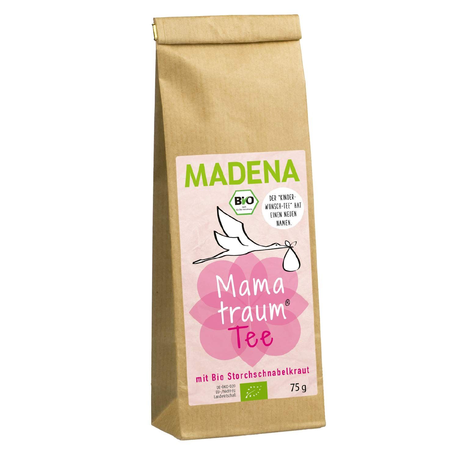 MADENA Tè biologico di Mamatraum 75 g