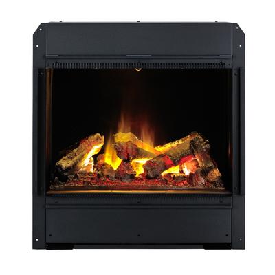 Dimplex Engine 56-600 Opti-myst 3D Elektroeinsatz: Dekoholz mit Stehrost (gezackt) - Ziegelsteinoptik Image
