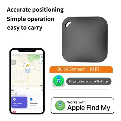 Smart Bluetooth GPS Tracker Work with Apple Find My APP ITag Anti Lost Reminder Device MFI Rated