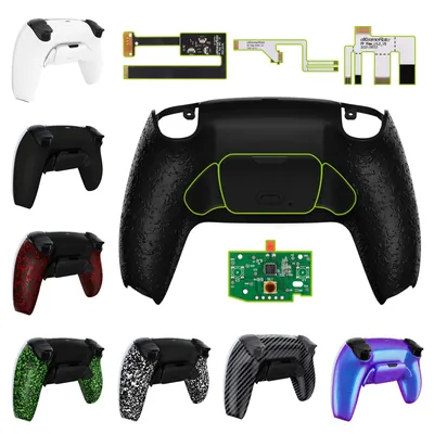 eXtremeRate Back Paddles Remappable Rise Remap Kit, Upgrade Board Back Shell Back Buttons for ps5