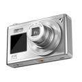 Fotocamera digitale con zoom ottico 4k, fotocamera digitale punta e scatta con doppio display, fotocamera da viaggio compatta