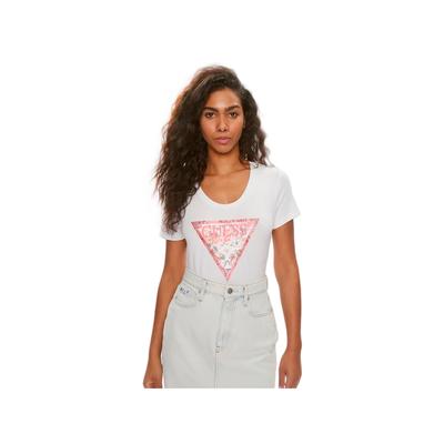 Guess Damen RN Triangle T-Shirt