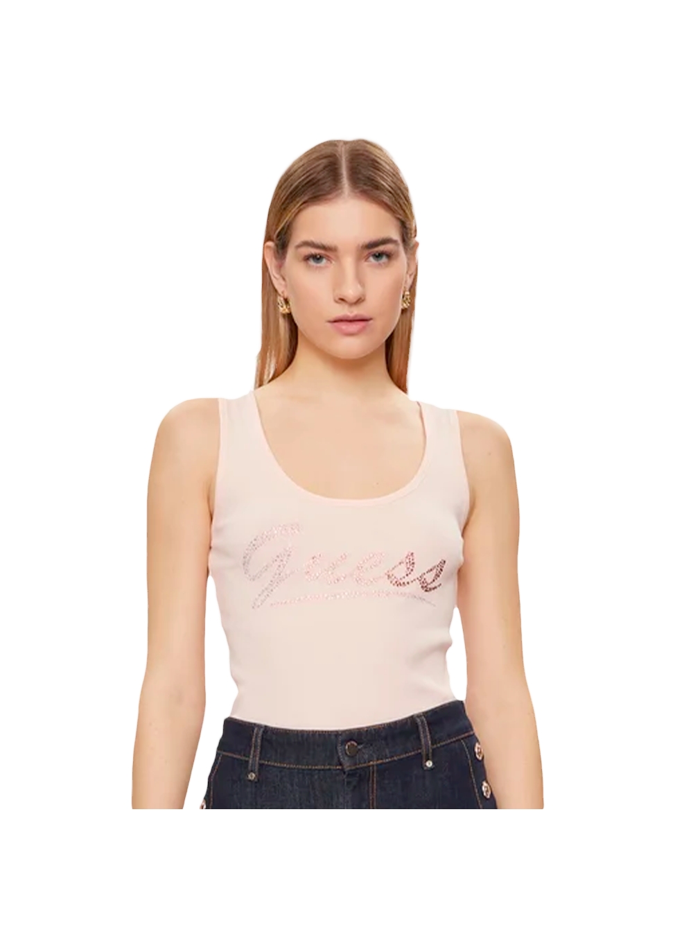 Guess Damen Top mit Strass Image