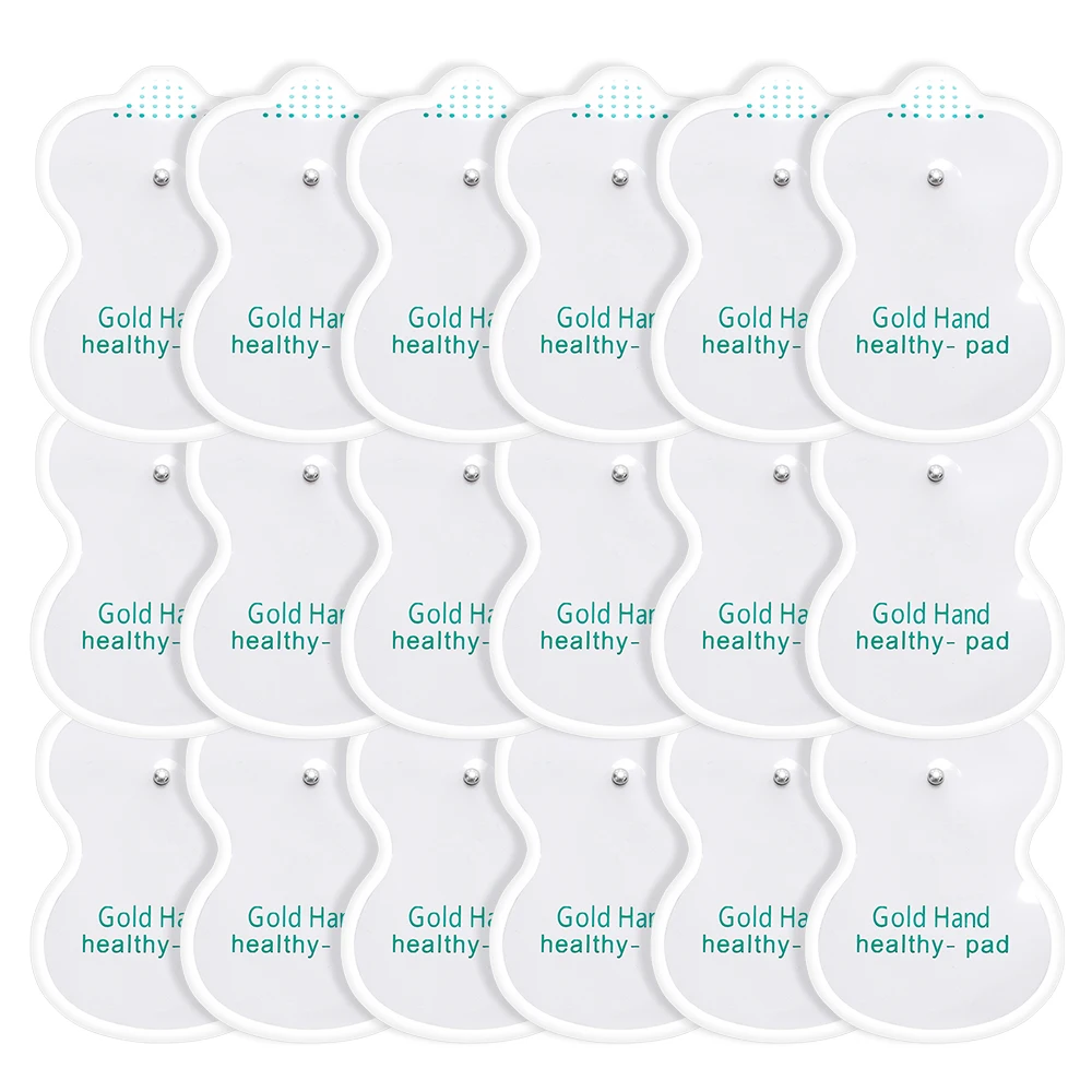 10/20Pcs Zehn Elektroden Pads Leitfähigen Gel Akupunktur Therapeutische Puls Druck Elektrische Muskel Stimulator Massage Patches Image