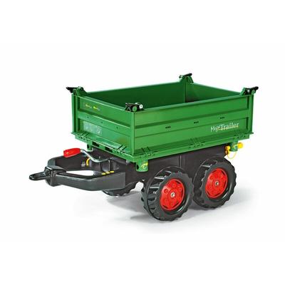 Rolly Toys - Anhänger für Tretfahrzeuge, Dreiseitenkipper, Bordwände klappbar Image