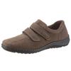 Klettschuh WALDLÄUFER "Herwig", Herren, Gr. 11 (46), braun, Nubukleder, sportlich, Schuhe, Slipper, Komfortschuh, Freizeitschuh mit Klettverschlüsse, G-Weite