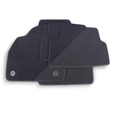 Thomatex Textil Fußmatten-Set Samtvelours Seat Arona, schwarz für Seat Image
