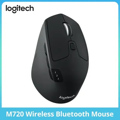 Logitech M720 Wireless Bluetooth Mouse Union Dual Mode Multi-device Office Efficient Comfortable