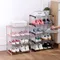 3/4 Shoe Rack Multi Layered And Space Saving Shoe Rack For Simple Household Storage And Storage Three And Four Layer Shoe Racks