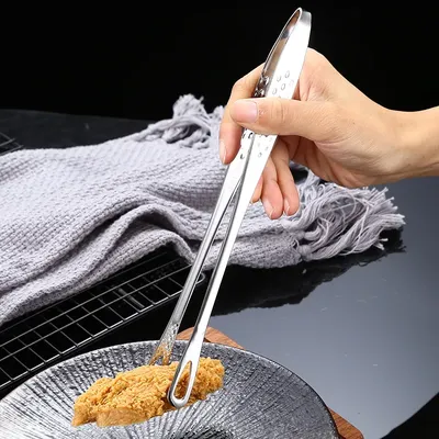 304 Stainless Steel Korean Barbecue Clip BBQ Grill With Kitchen Thickened Non-slip Saute With Steak