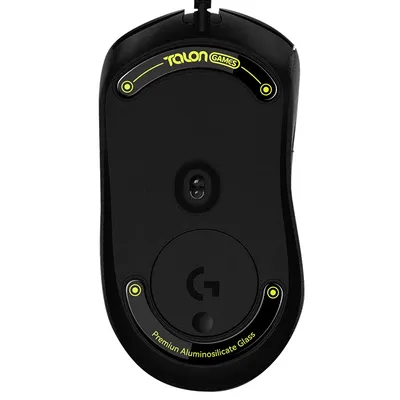 TALONGAMES Glass Mouse Feet Compatible With Logitech G403 G603 G703 Mouse Customized Round Curved