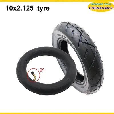 10 Inch 10x2.125 Pneumatic Tire Inner Tube Outer Tube for Electric Scooter Balancing Hoverboard self