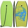 Mini Tavola Bodyboard Body Surf Board 105cm, con Guinzaglio, per Surf e Sport Acquatici, per Adulti