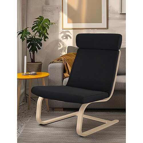 Stuhl Kissenbezug Samt Einfarbig mit Kissenbezug Image