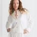 J. Crew Intimates & Sleepwear | J. Crew Collection Nwt White Tuxedo Pajama Shirt In Cotton Poplin Cute! | Color: Black/White | Size: Xs