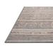 Gray Rectangle 4' x 6' Area Rug - East Urban Home Machine Washable Area Rug 72.0 x 48.0 x 0.08 in Polyester/Chenille | Wayfair