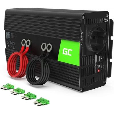 INV09 adapter e inverter de current Auto 1000 w Schwarz - Green Cell Image