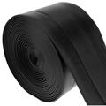 Plinthe souple autocollante 70 x 20 mm en longueur de 5 m en noir