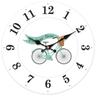 Horloge Murale Versa Bicyclette Bois 4 x 30 x 30 cm