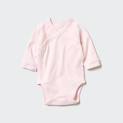 Uniqlo - Newborn's Cotton Bodysuit - Pink - 0-3 Mo