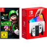 "NINTENDO SWITCH Spielekonsole ""OLED + Luigi's Mansion 2 HD"" Spielekonsolen weiß Switch"