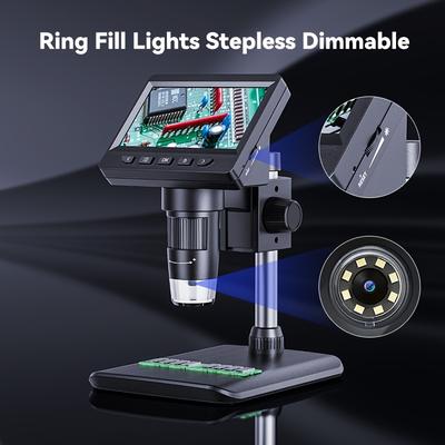 TEMU Coin Microscope With 4.3