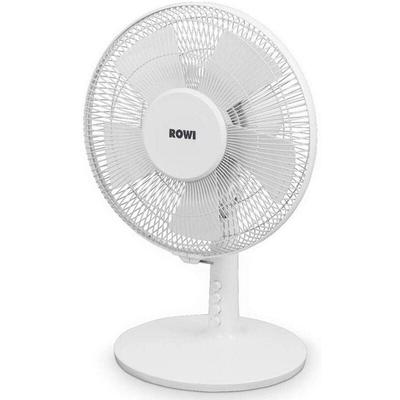 Tisch-Ventilator Durchmesser 30 cm, 40 Watt, 3 Stufen, weiss - Rowi Image