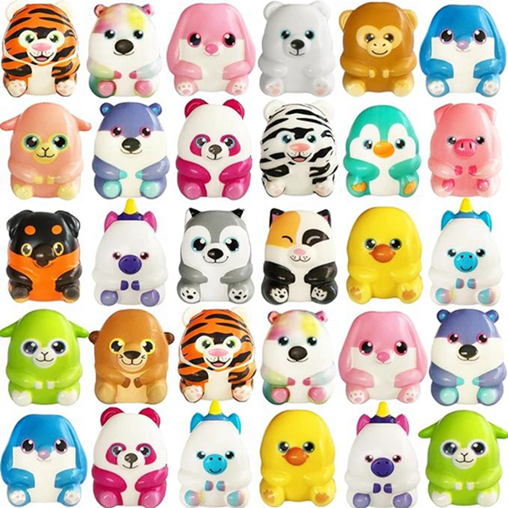 6/12PCS für Kinder Erwachsene Mini Kawaii Nette Stress Relief Squeeze Spielzeug Langsam Steigende Squishies Spielzeug Karneval goodie Bag Stuffers