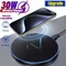 Caricabatterie wireless da 30 W Supporto per caricabatterie per telefoni cellulari Stazione dock di