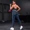 Tuta da donna 2 pezzi Set da yoga senza cuciture Abbigliamento sportivo da allenamento Abbigliamento