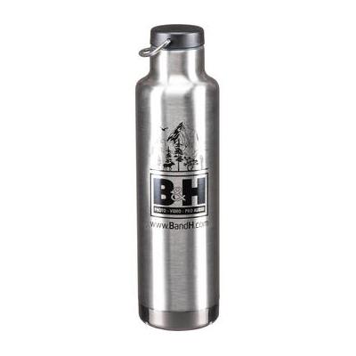 Klean Kanteen Insulated Classic Water Bottle with B&H Logo (25 oz, Brushed Stainless) 1009564