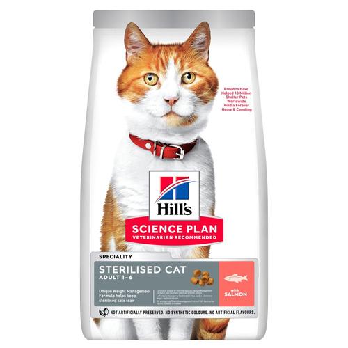 Sparpaket 2x15kg Hill's Science Plan Adult Sterilised Lachs Katzenfutter trocken