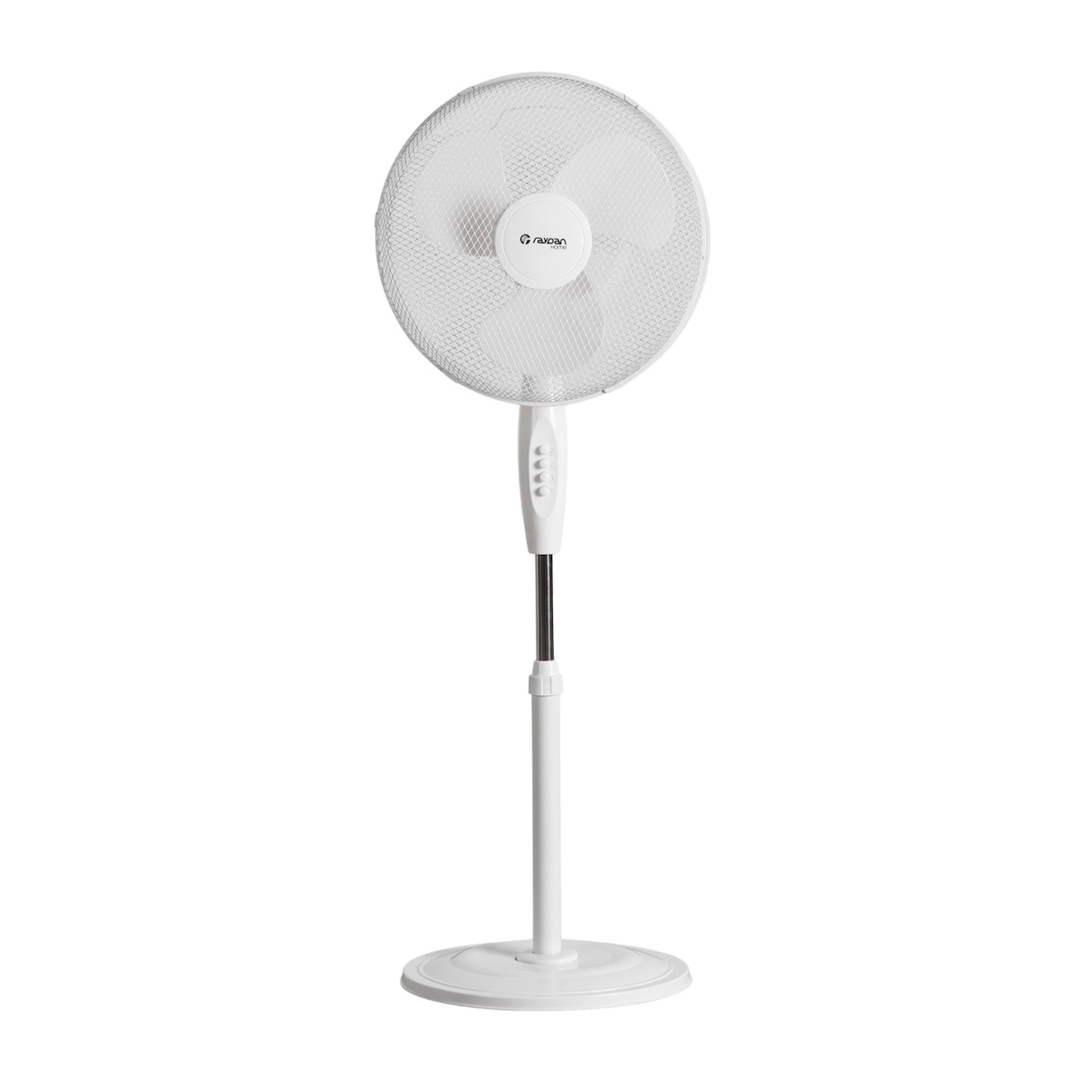 Standventilator Ø40cm 40W 3 Geschwindigkeiten Weiß Comfort Weiß Thinia Home Image