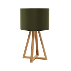 Tischlampe Eko Grün 25x45cm O91