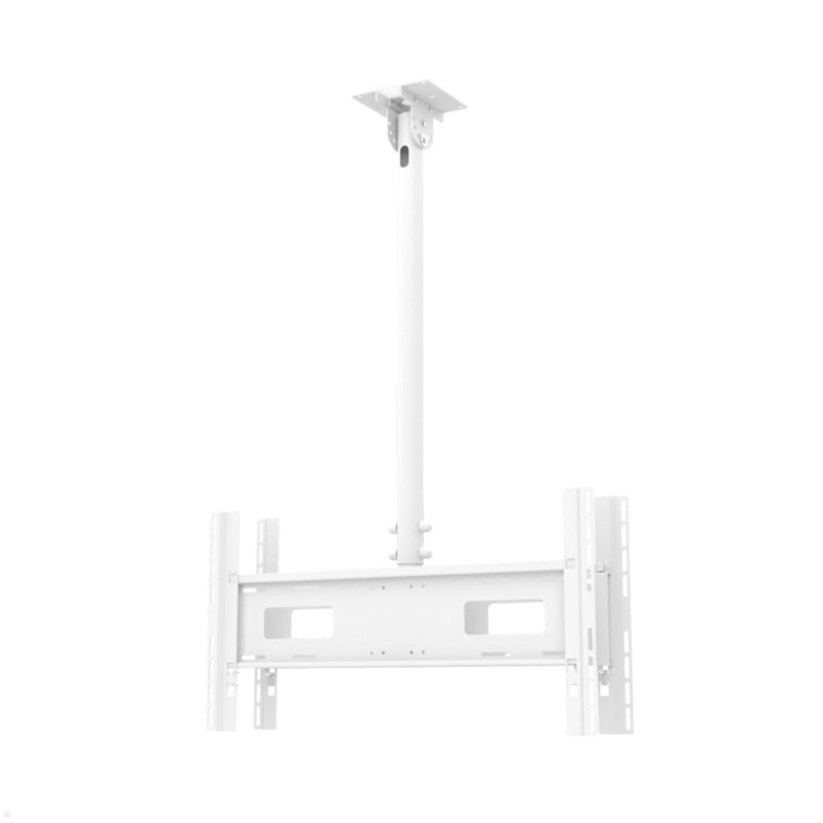 SMS Func Ceiling L Dual Monitor Deckenhalterung quer, weiß (02-111-4) Image