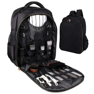 Barber Supplies Backpack Portable Clippers Organizer Hairstylist Tools Bag Large Capacity Travel Bag