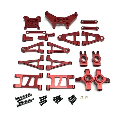 For MJX Hyper Go 1/14 RC 14301 14302 14301 Car Metal Seering Assembly Steering BLOCK Rear Hubs etc.