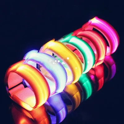 4 Pcs Led Lighting Horse Leg Safety Belt Horse Leg Straps Night Riding Equipment Outdoor Sports
