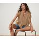 Tchibo - Kurzärmliger Cardigan - Damen - Gr. S - beige