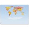 World Map HO560 Sous-main vierge multicolore (l x h) 595 mm x 410 mm - Sigel