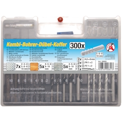 Kombi-Bohrer-Dübel-Satz | 300-tlg. Image